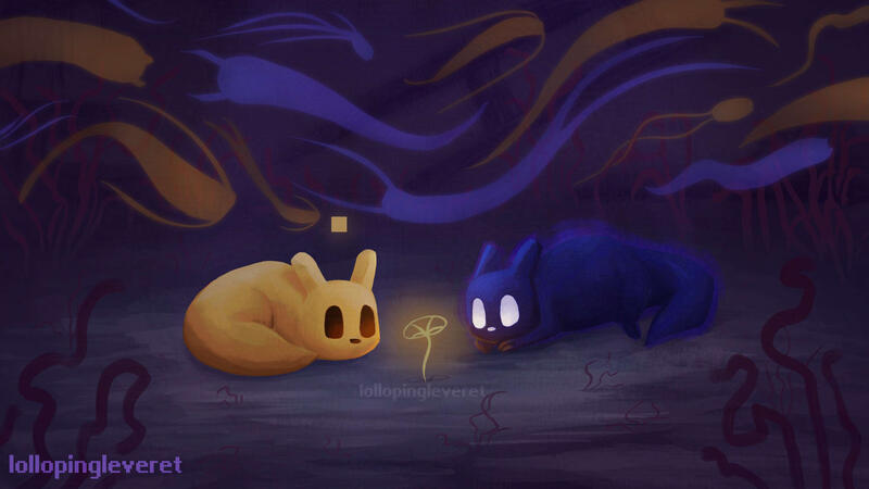 attuned to different realities (rain world fanart)